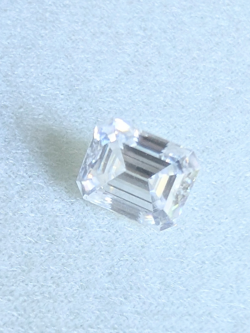 3 carat Emerald-Cut White Diamond 💎 Lab Diamond